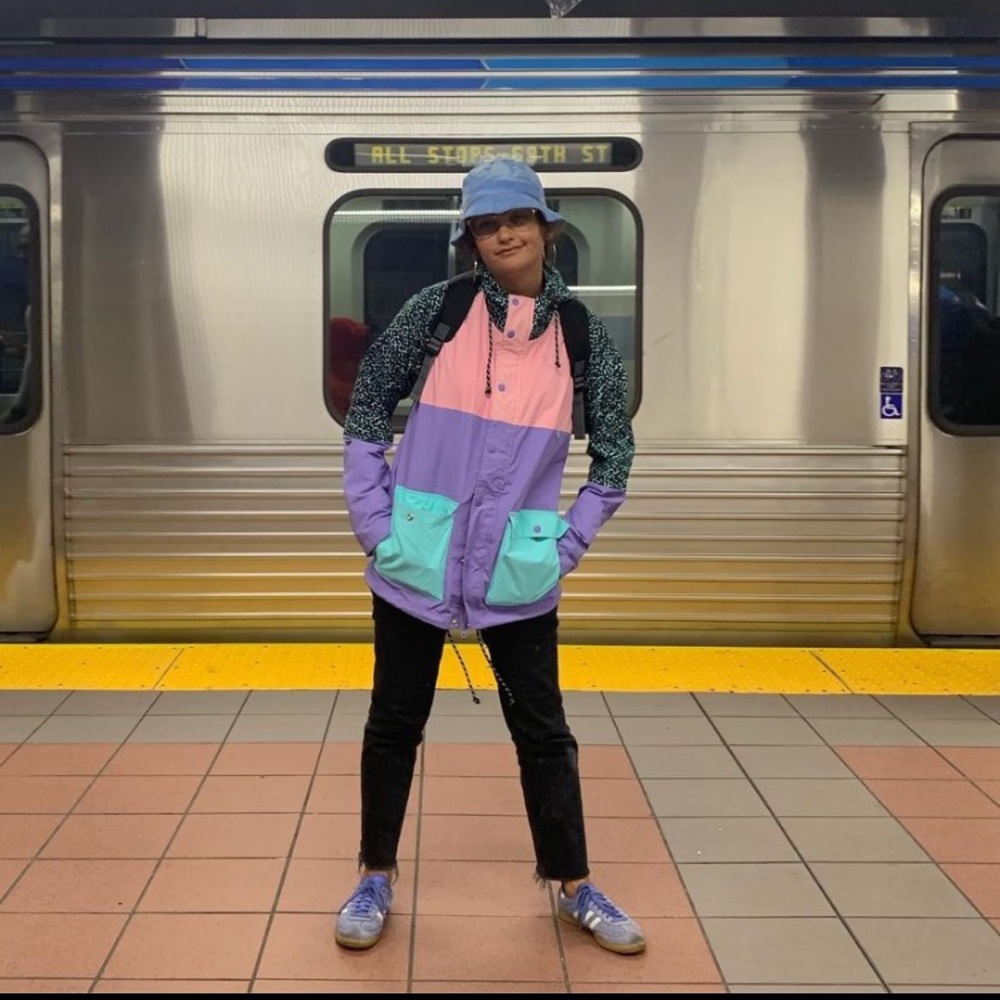 Old School Lazy Oaf Rain Jacket
